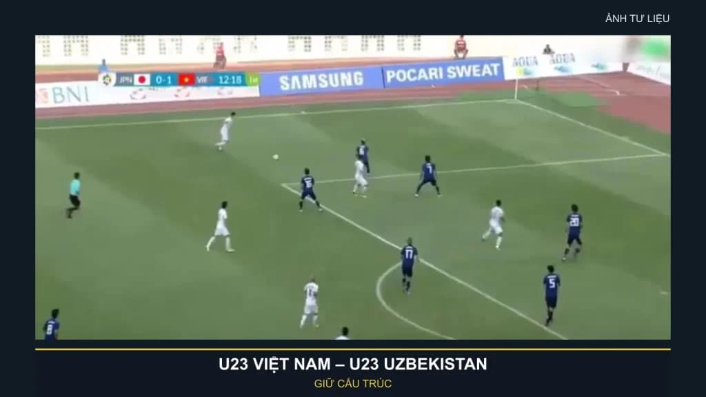 Ảnh tư liệu U23 Việt Nam tại Asian Games 2018